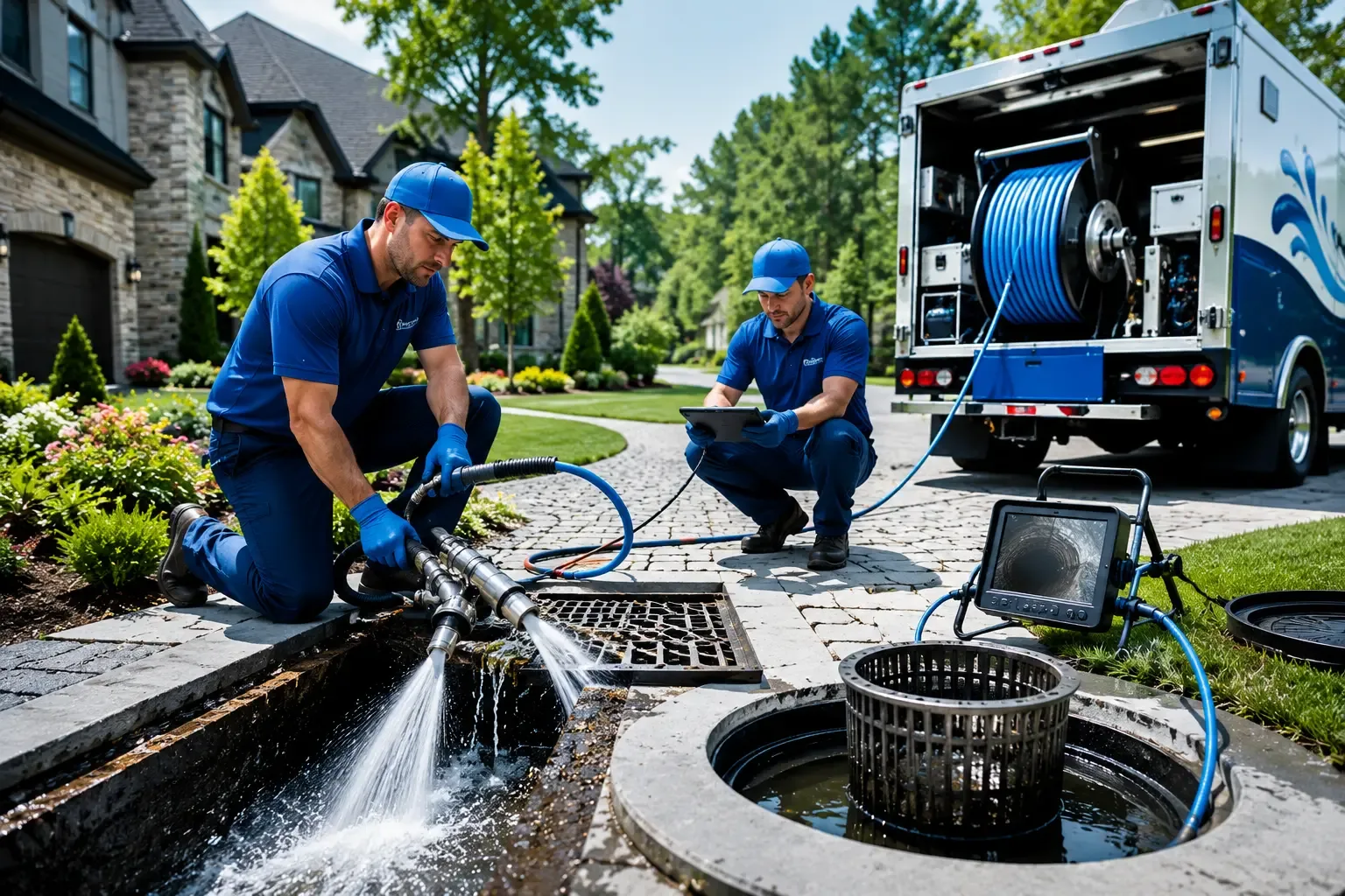 Local outdoor drain cleaning professionals in Camp Grove, IL